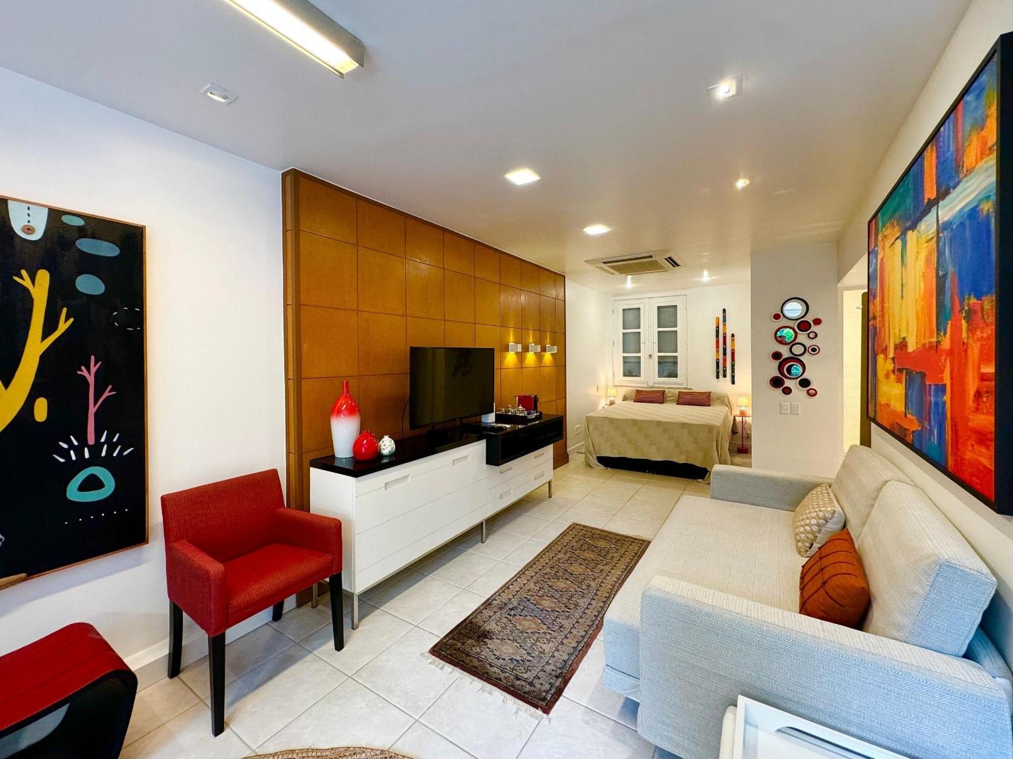 Apartamento Sofisticacao Na Praca Badalada Do Leblon Rio de Janeiro